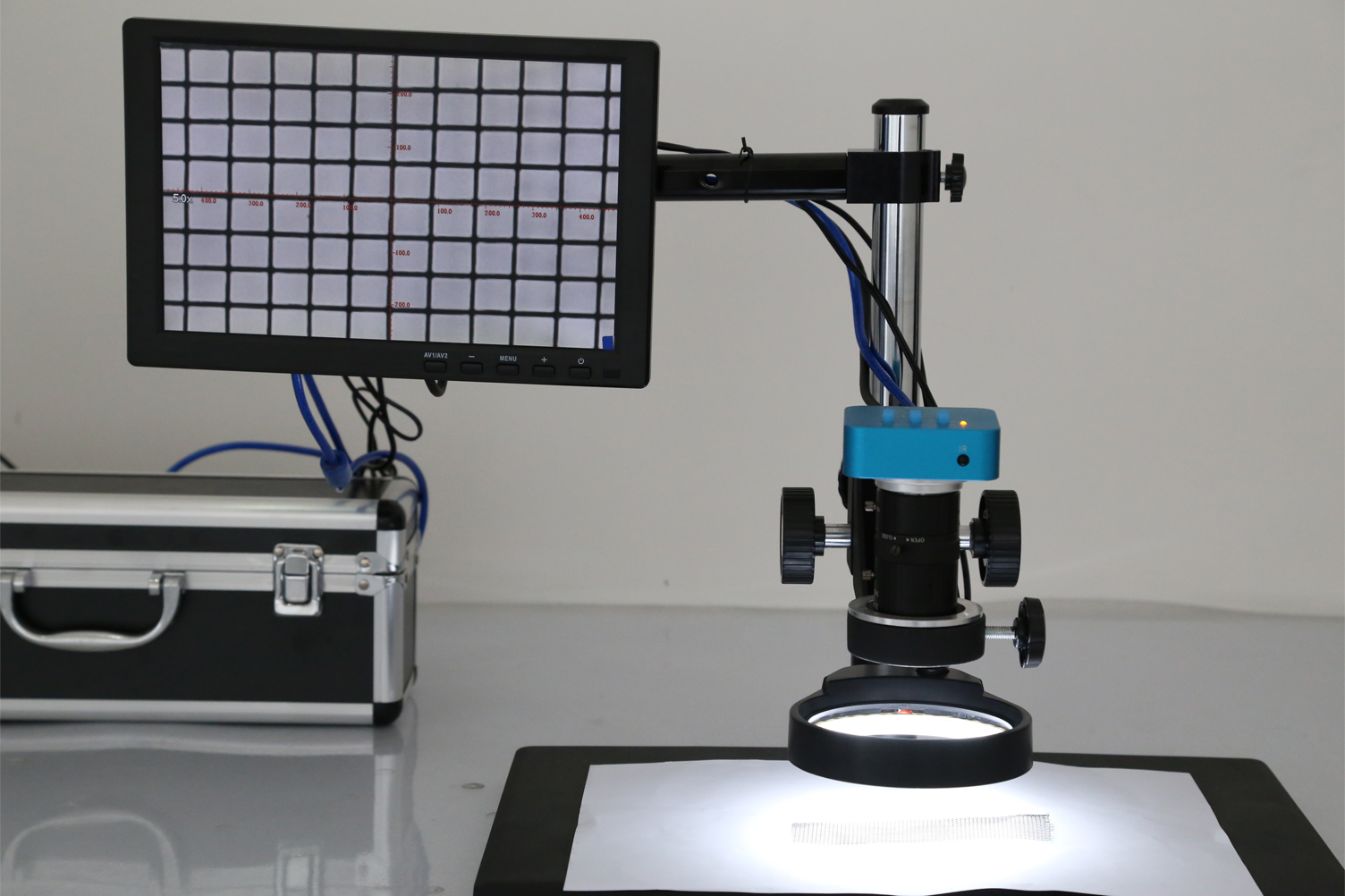 Inspect The Aperture And Wire Dia.